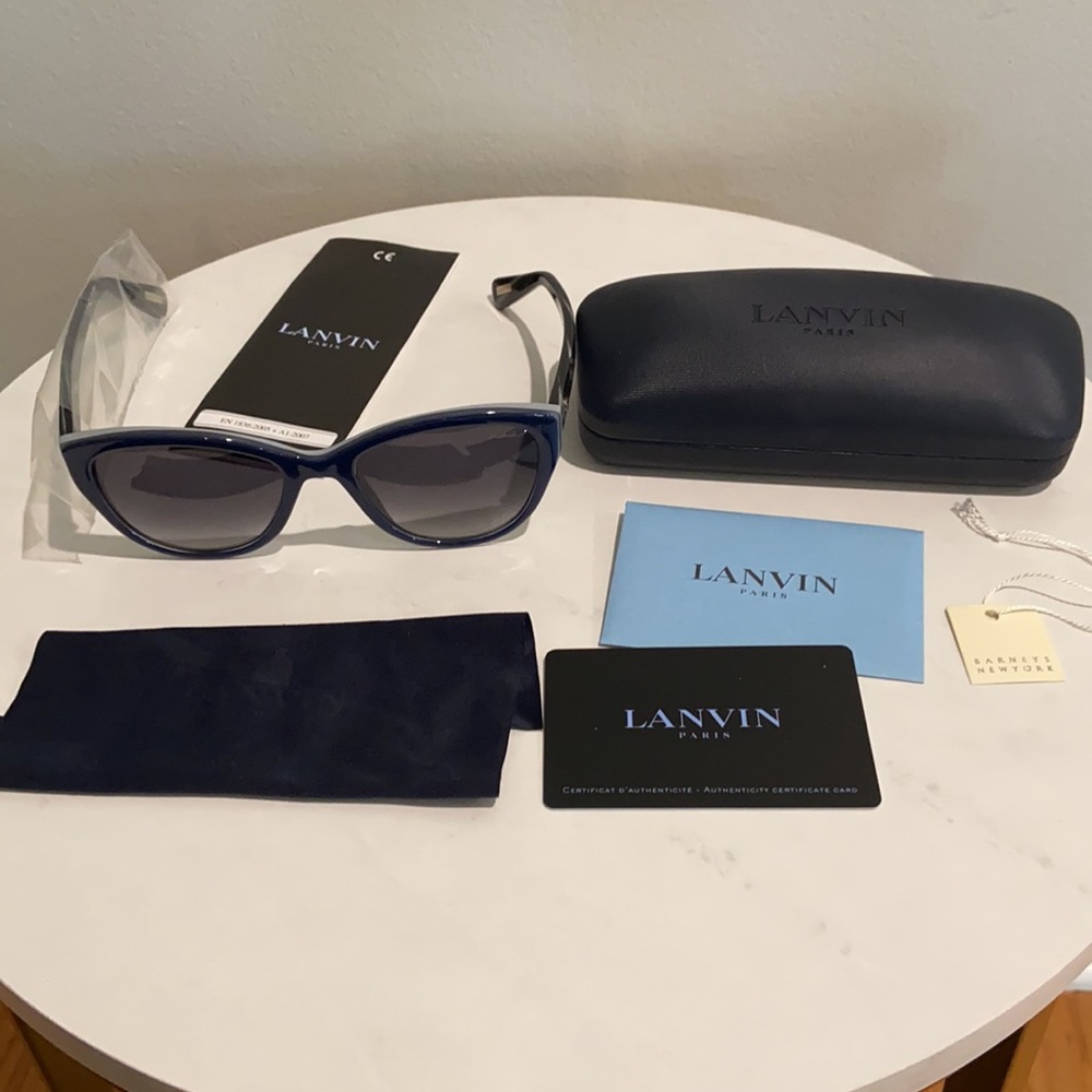 Lanvin Cat Eye Sunglasses